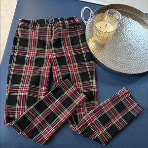 J. Crew Ruby Full Length Pant-Stewart Tartan Like New Size 2